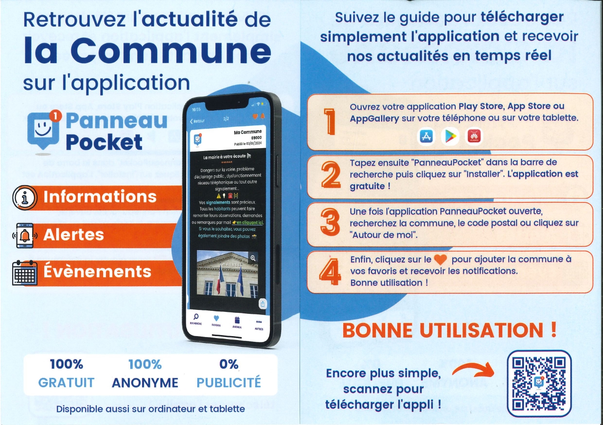 Flyer Panneau Pocket